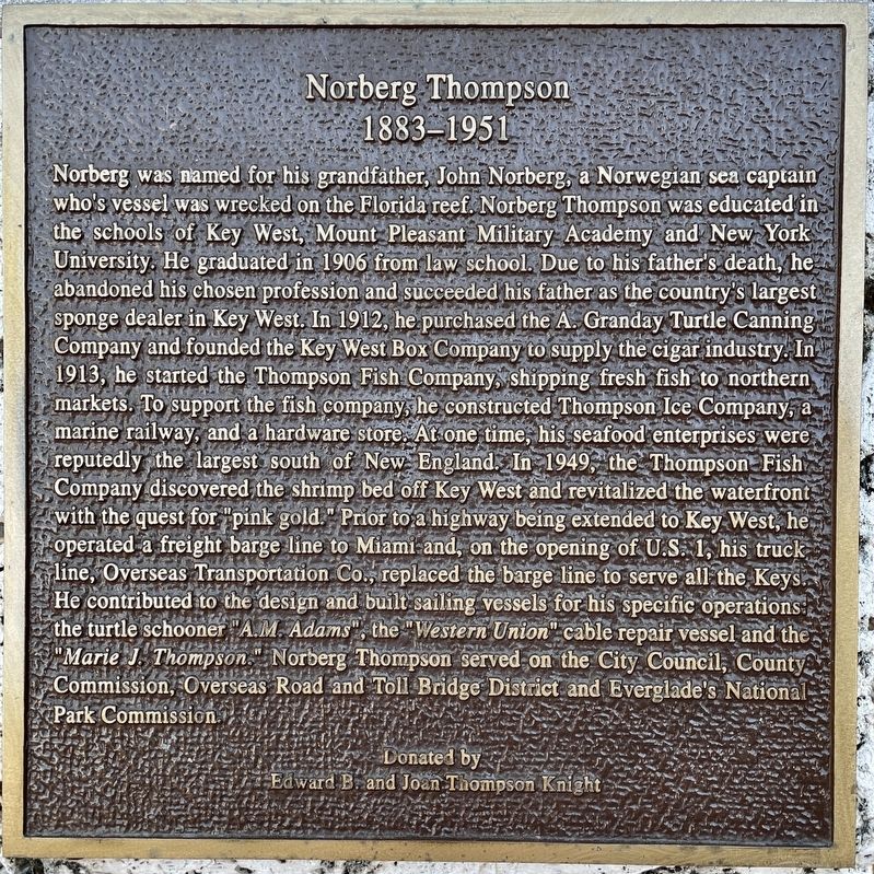 Norberg Thompson Marker image. Click for full size.