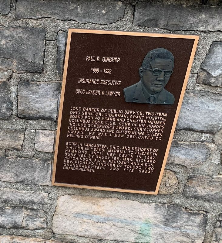Paul R. Gingher Marker image. Click for full size.