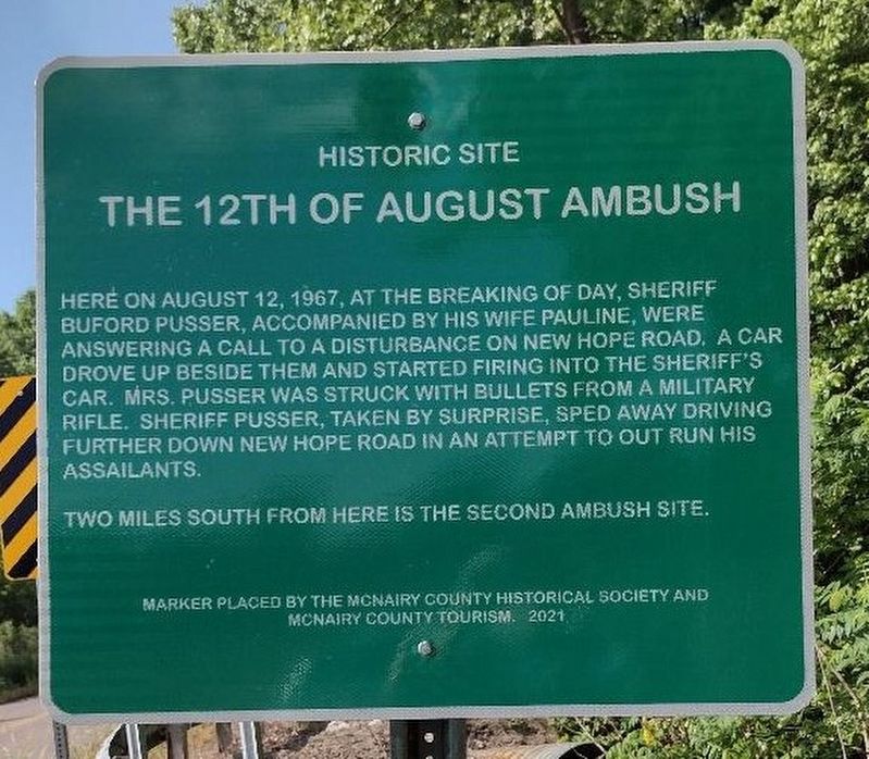 The 12th of August Ambush Marker image. Click for full size.