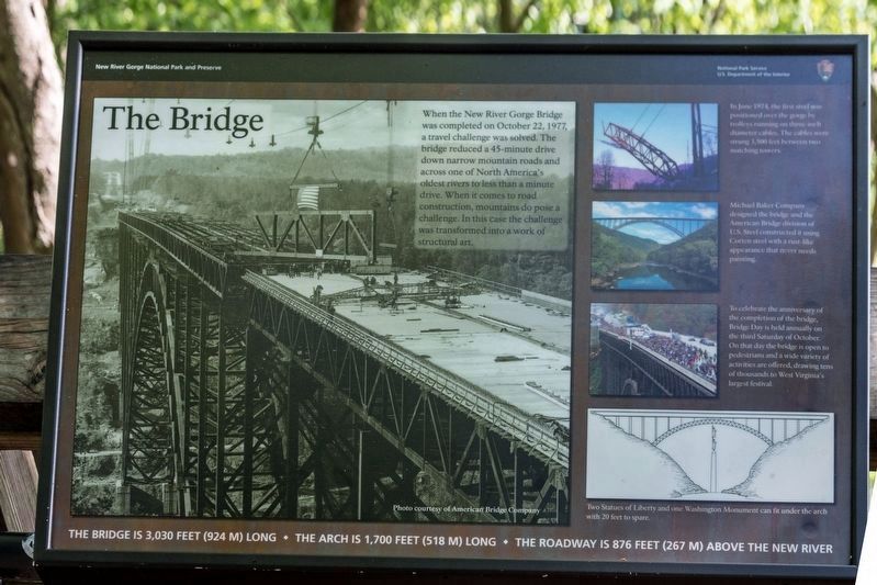 The Bridge Interpretive Panel. Click for full size. The Bridge Interpretive Panel image. Click for full size.