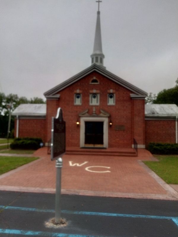 Williams Chapel United Methodist Church Marker image. Click for full size.