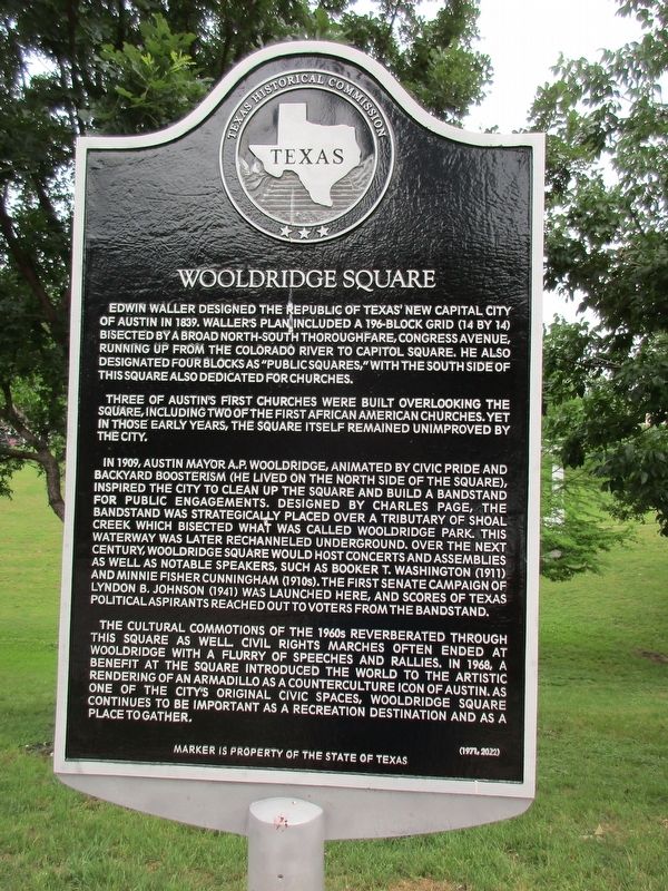 Wooldridge Square Marker. Click for full size. Wooldridge Square Marker image. Click for full size.