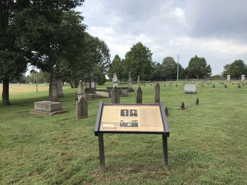 The Donelson Family Cemetery Marker image. Click for full size.