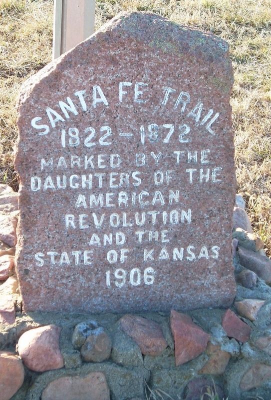 Sante Fe Trail Marker image. Click for full size.
