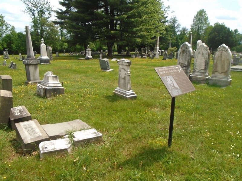 Adam Jacoby Slemmer Marker and Grave Monument image. Click for full size.
