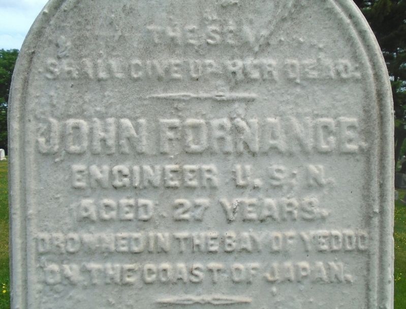John Fornance Marker Detail image. Click for full size.