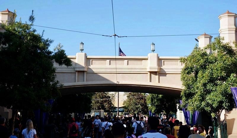 Hyperion Bridge Replica near Disneyland image. Click for full size.