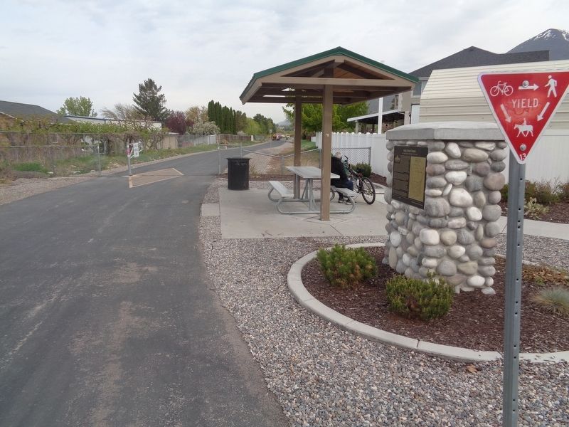 Early Orem Canals Marker. Click for full size. Early Orem Canals Marker image. Click for full size.