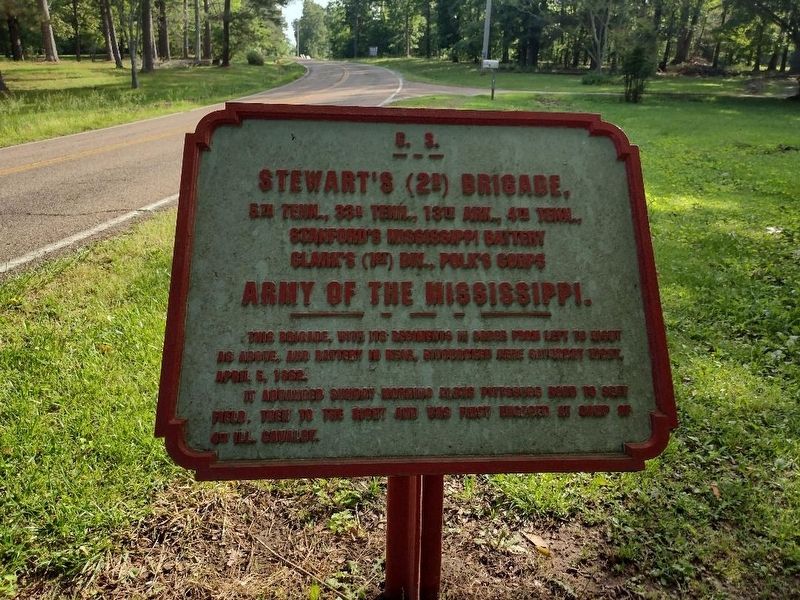 CS - Stewart's 2nd Brigade Marker image. Click for full size.