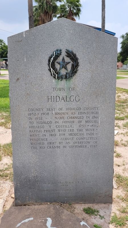 Town of Hidalgo Marker image. Click for full size.