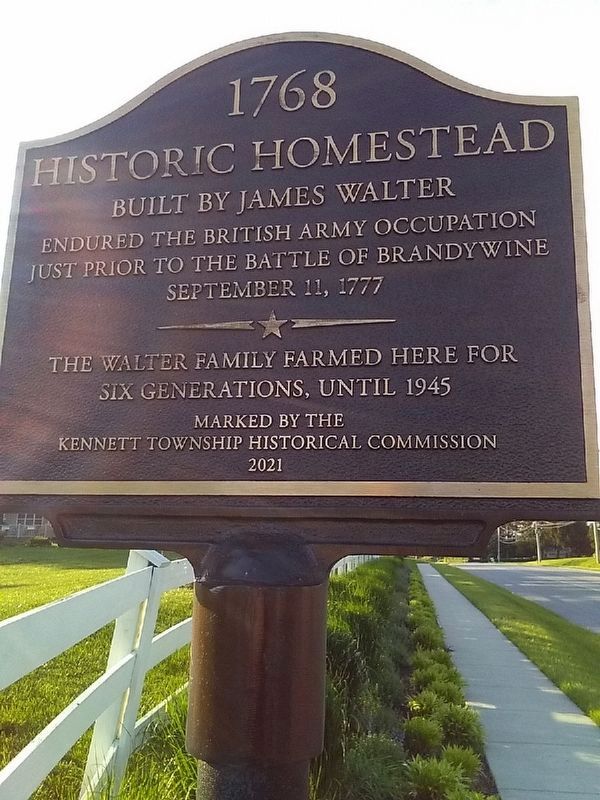 Historic Homestead Marker. Click for full size. Historic Homestead Marker image. Click for full size.