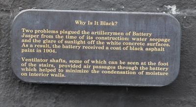Why is it Black? Marker image. Click for full size.