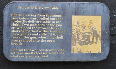 Projectile Delivery Table Marker image. Click for full size.