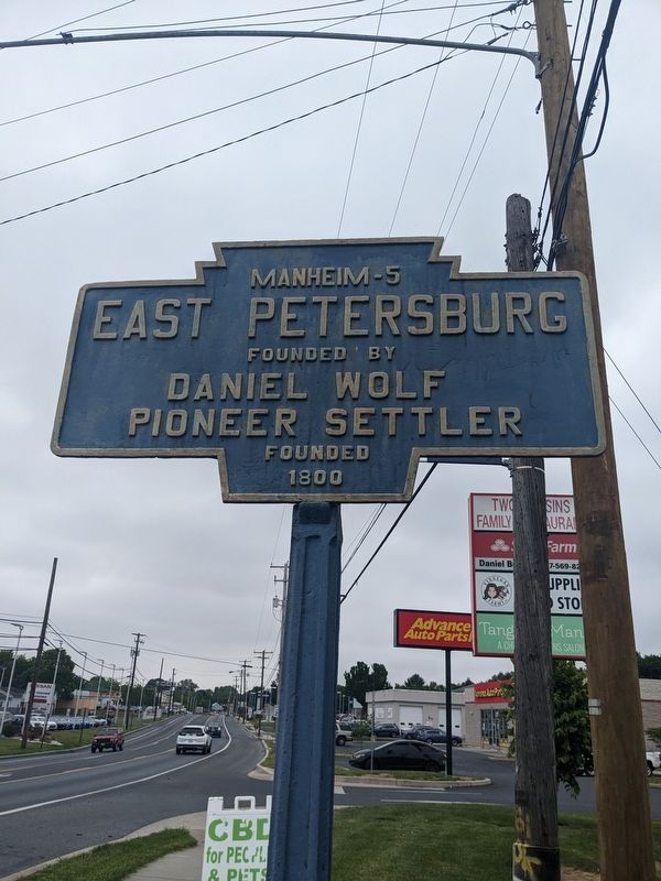 East Petersburg Marker image. Click for full size.