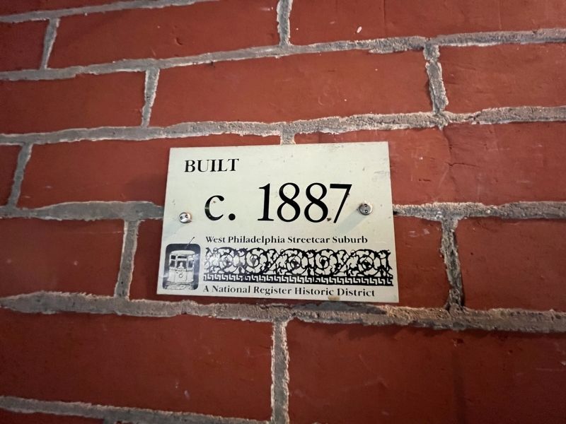 Built c. 1887 Marker image. Click for full size.