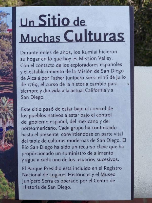 Site with Many Cultures Marker image. Click for full size.