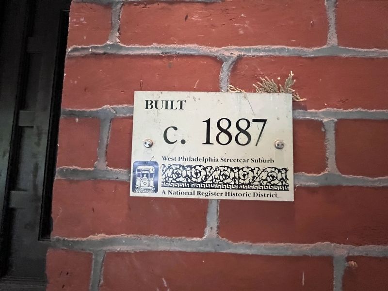 Built c. 1887 Marker image. Click for full size.