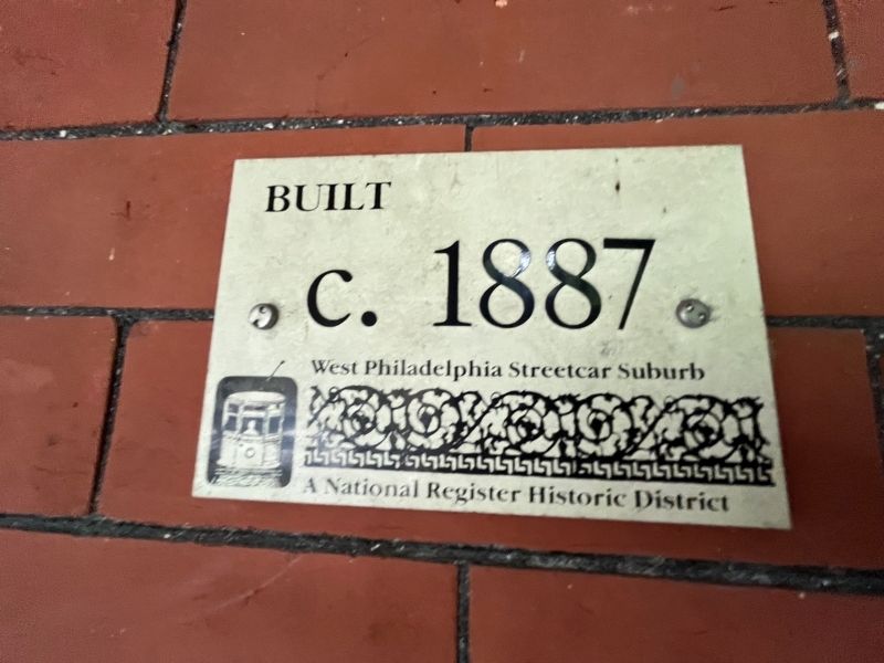 Built c. 1887 Marker image. Click for full size.