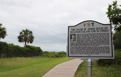 The Valor of Jimmie Dyess on Sullivan's Island and in Combat / The Remarkable Story of Jimmie Dyess image. Click for full size.
