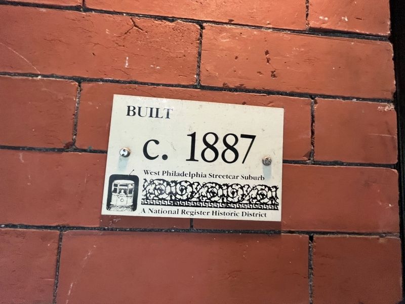 Built c. 1887 Marker image. Click for full size.