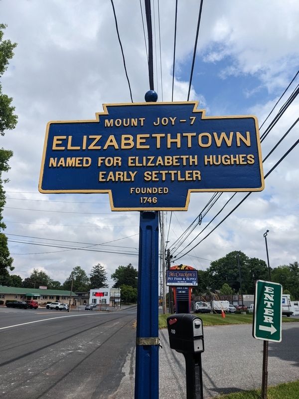 Elizabethtown Marker image. Click for full size.
