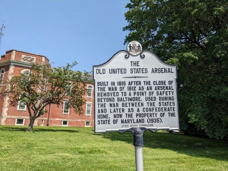 The Old United States Arsenal Marker image. Click for full size.
