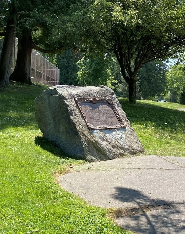 Captain Charles Wilkes Marker. Click for full size. Captain Charles Wilkes Marker image. Click for full size.