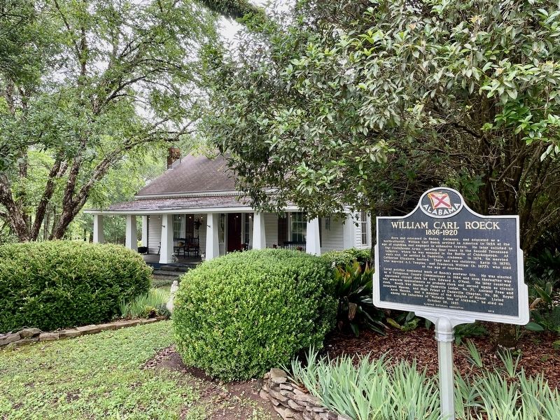 William Carl Roeck Marker. Click for full size. William Carl Roeck Marker image. Click for full size.