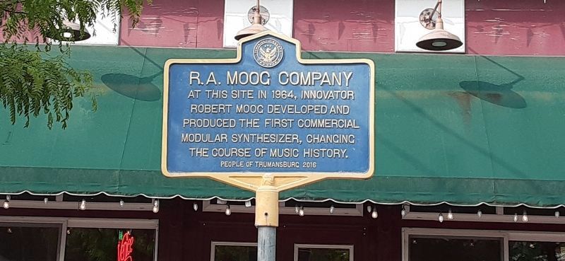 R. A. Moog Company Marker image. Click for full size.