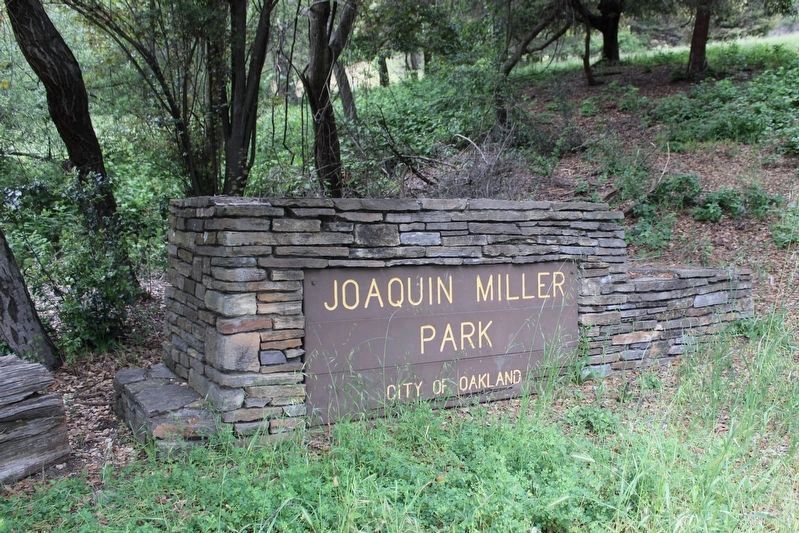 Joaquin Miller Park image. Click for full size.
