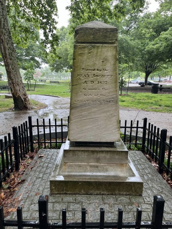 Treaty Ground of William Penn Marker image. Click for full size.