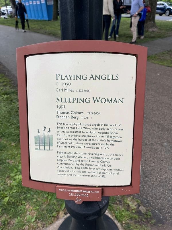 Playing Angels / Sleeping Woman Marker image. Click for full size.
