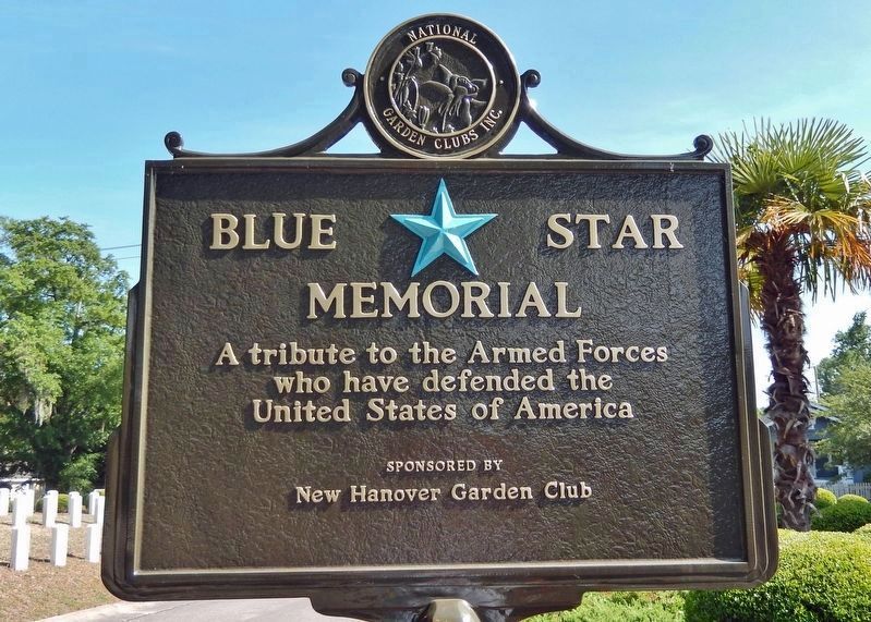 Blue Star Memorial Marker image. Click for full size.