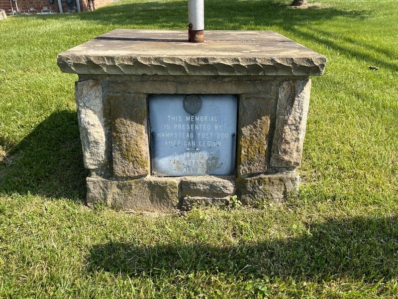 Veterans Memorial Marker. Click for full size. Veterans Memorial Marker image. Click for full size.