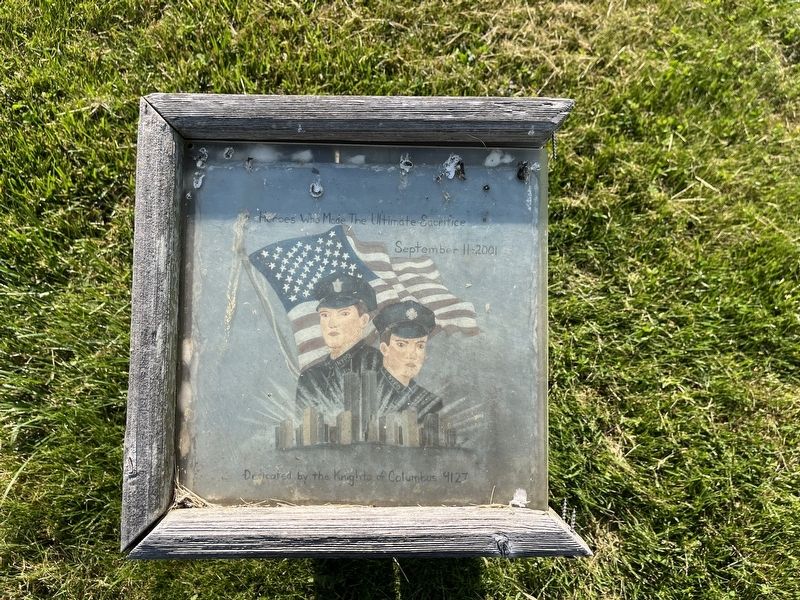 September 11 Memorial Marker. Click for full size. September 11 Memorial Marker image. Click for full size.