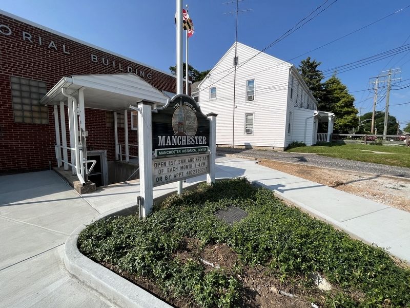Town of Manchester Marker image. Click for full size.