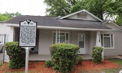 Ebony Guest House Marker. Click for full size. Ebony Guest House Marker image. Click for full size.