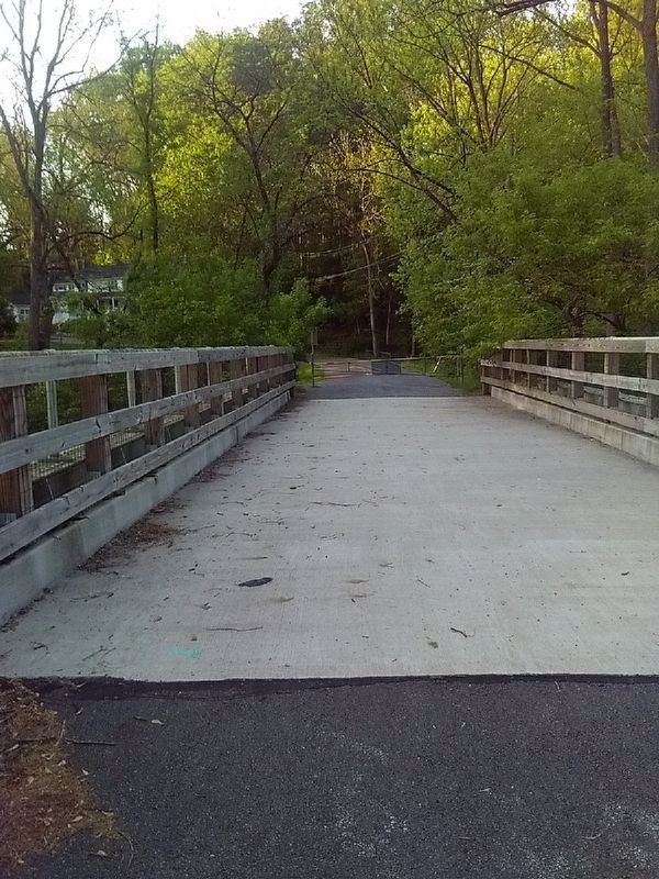 Chandler Mill Bridge Marker image. Click for full size.