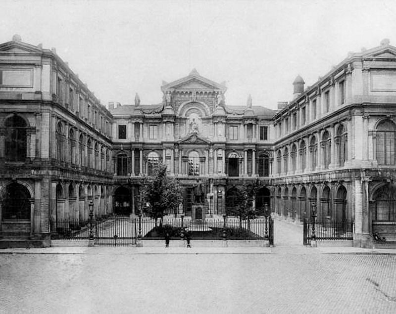 The demolished Granvelle Palace in Brussels image. Click for full size.