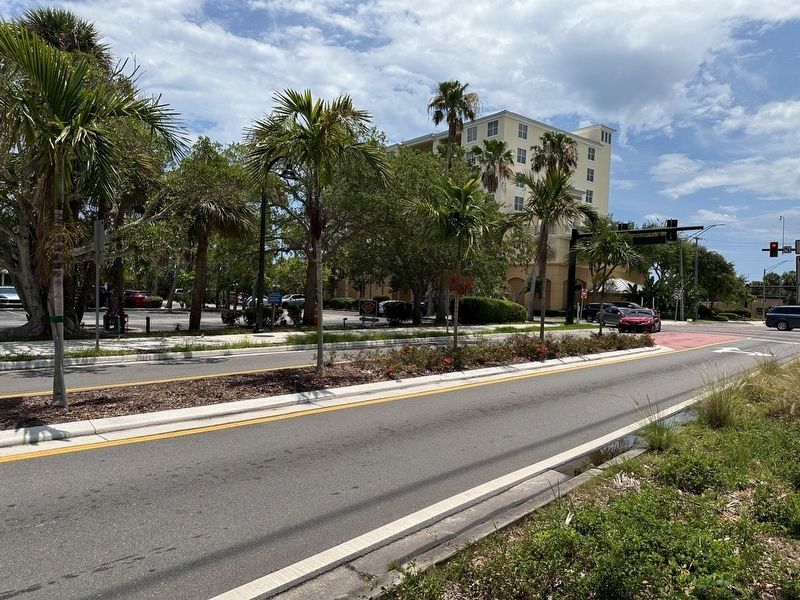 Harbor City Hotel Marker on Pineapple Avenue image. Click for full size.
