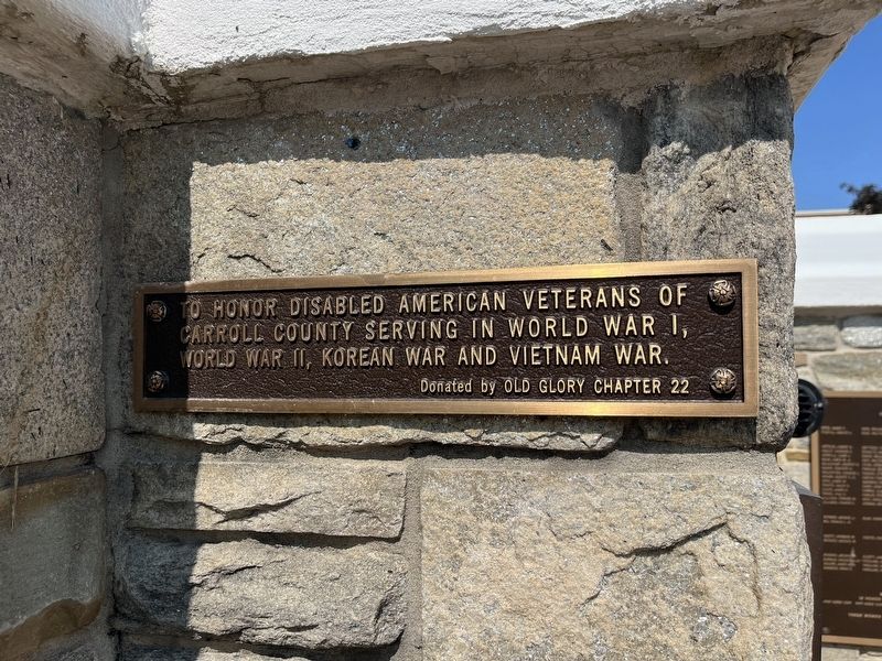 Disabled American Veterans Memorial Marker image. Click for full size.