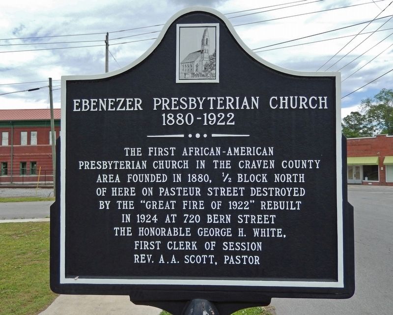 Ebenezer Presbyterian Church Marker image. Click for full size.
