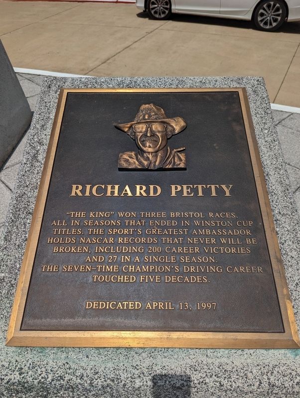 Richard Petty Marker image. Click for full size.