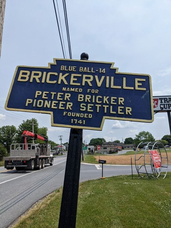 Brickerville Marker image. Click for full size.