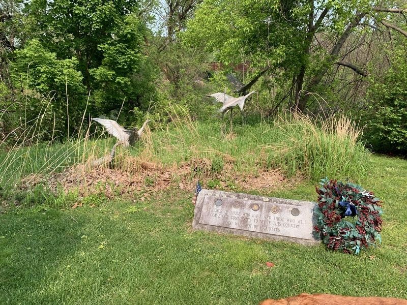 Town of Hartford Veterans Memorial. Click for full size. Town of Hartford Veterans Memorial image. Click for full size.