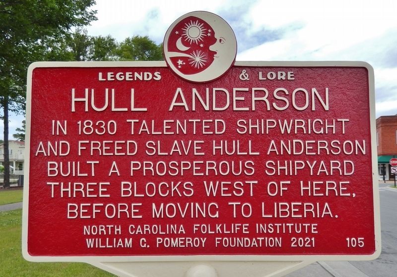 Hull Anderson Marker image. Click for full size.