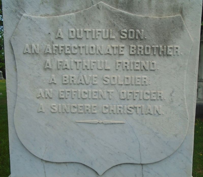 Colonel Edwin Schall Marker image. Click for full size.