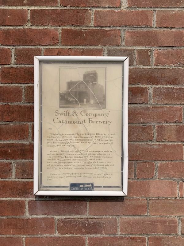 Smith & Company/Catamount Brewery Marker image. Click for full size.
