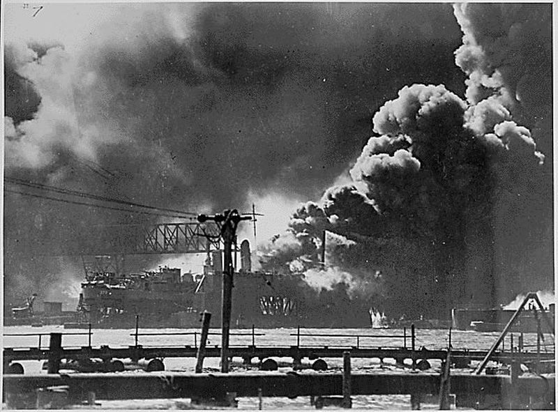 Pearl Harbor Attack. Click for full size. Pearl Harbor Attack image. Click for full size.