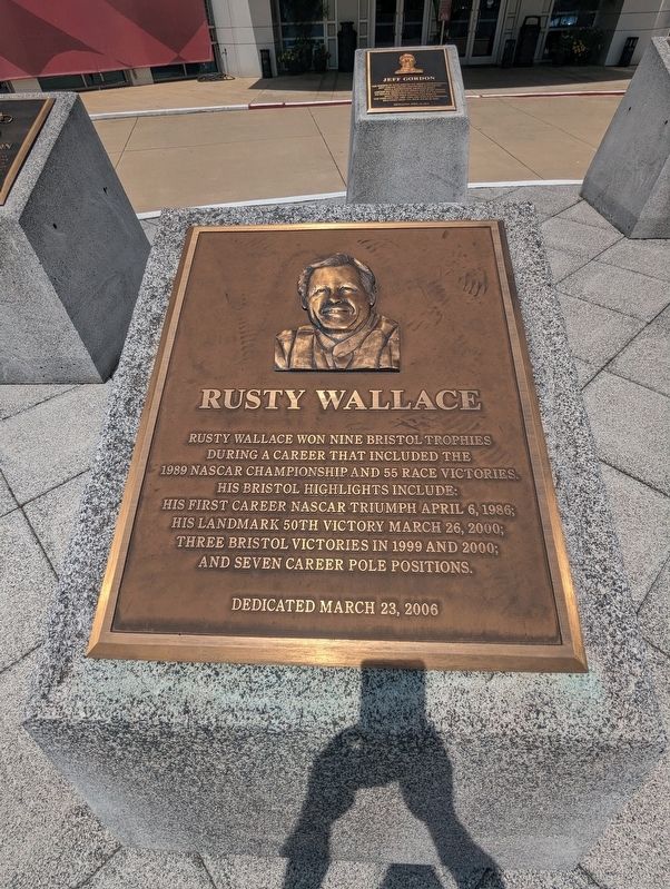 Rusty Wallace Marker image. Click for full size.